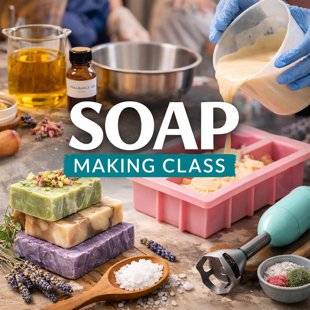 May 30th Cold Process Soap Making Class